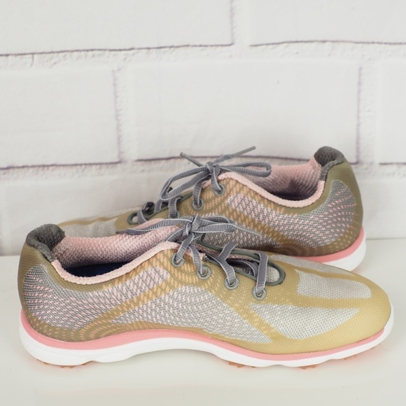 Footjoy Sz 7 Pink Golf emPOWER Spikeless Shoe - Picture 10 of 13